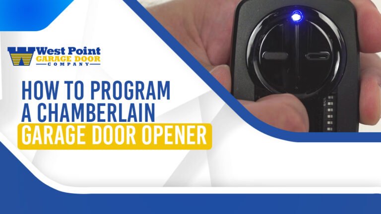 Chamberlain garage door opener