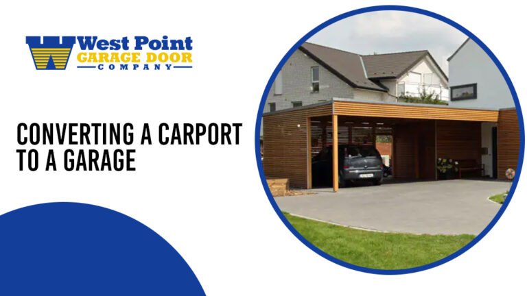 Converting A Carport To A Garage