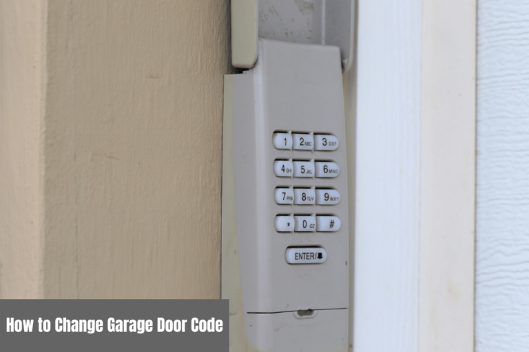 How to Change Garage Door Code
